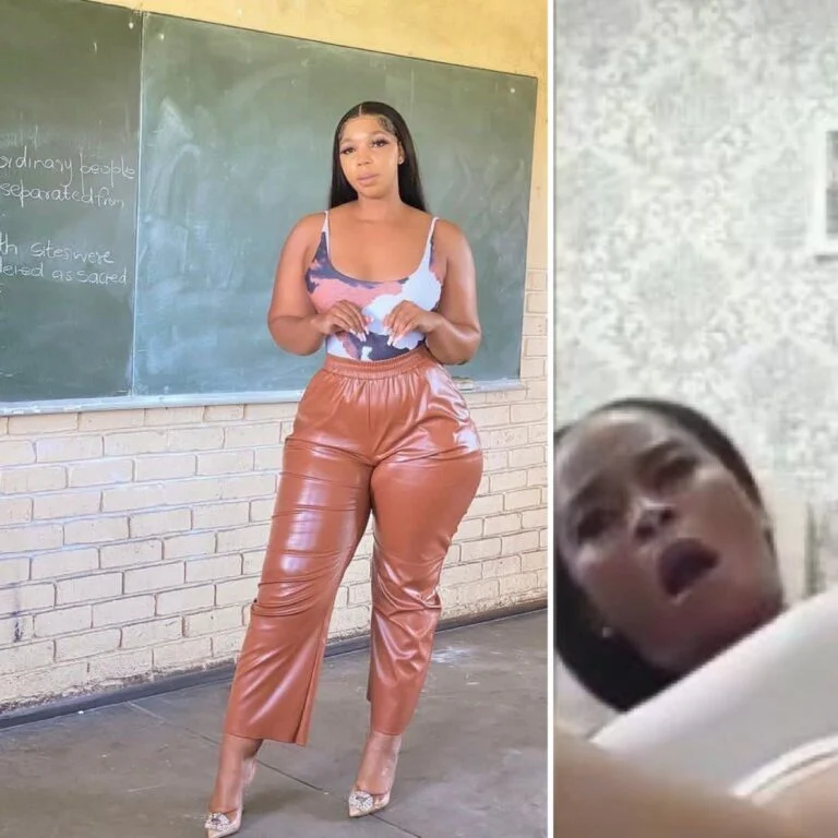 The trending video of the South Africa’s teacher | WATCH